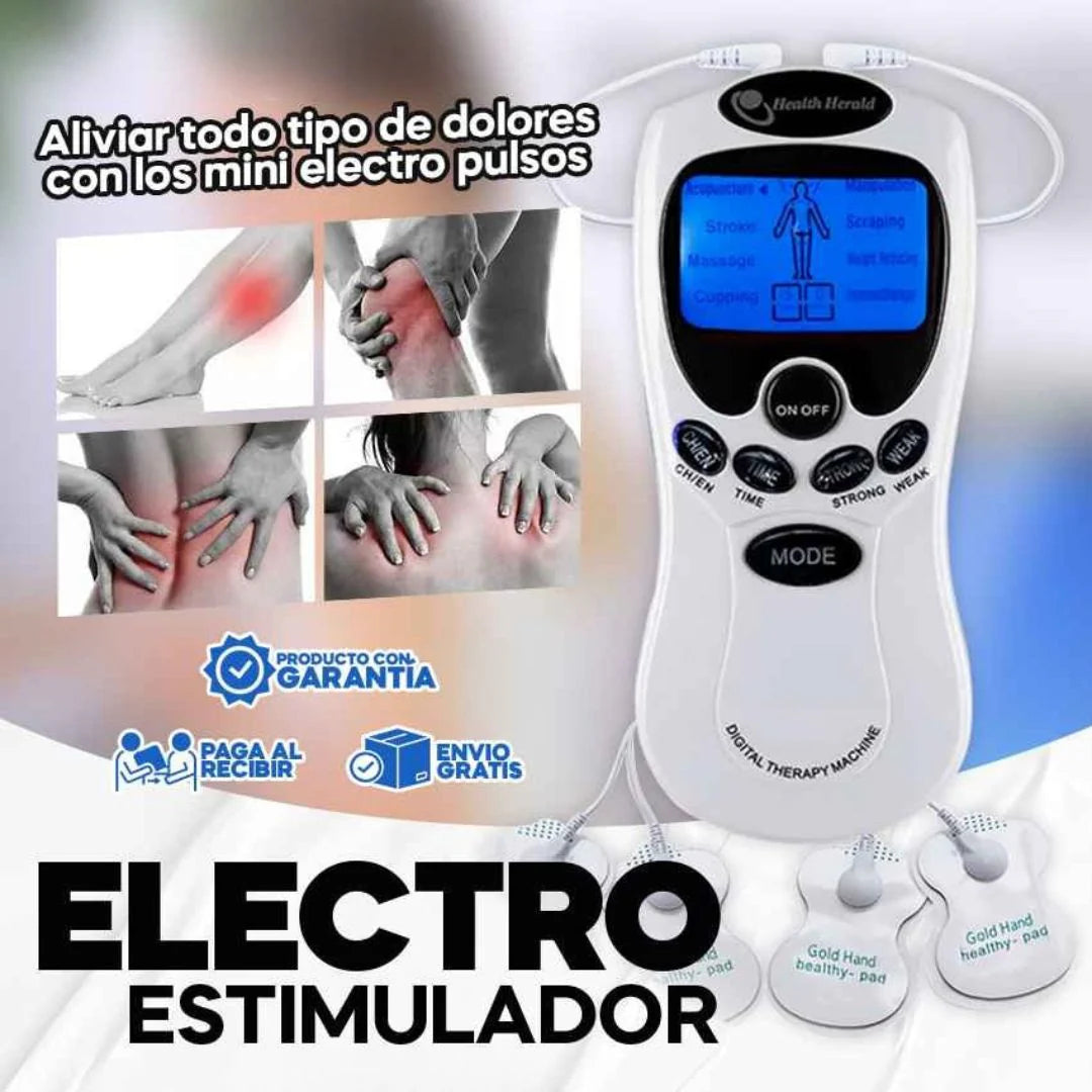 Tens Electroestimulador | Alivio del Dolor muscular en Minutos!