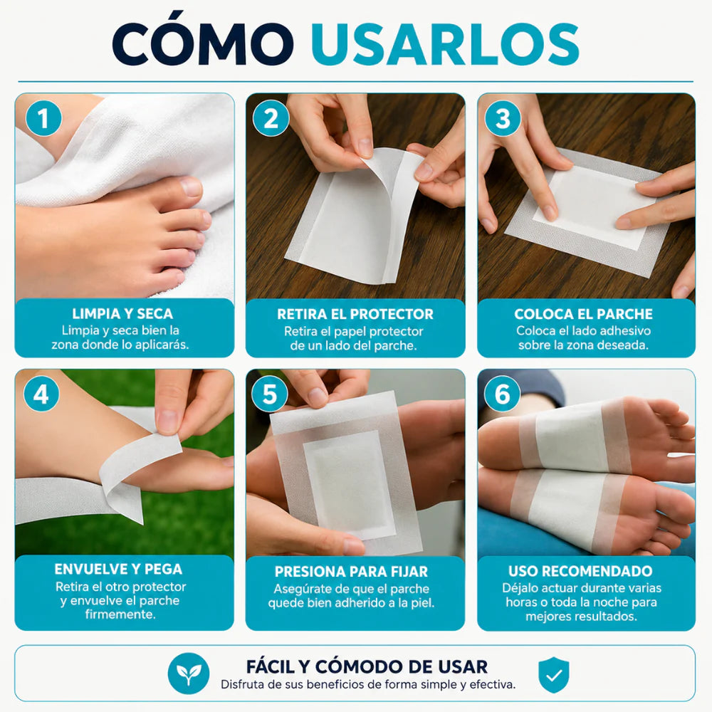 🔥Parches Desintoxicantes Kinoki (3 CAJAS) | Recupera vitalidad y energía sin esfuerzo!