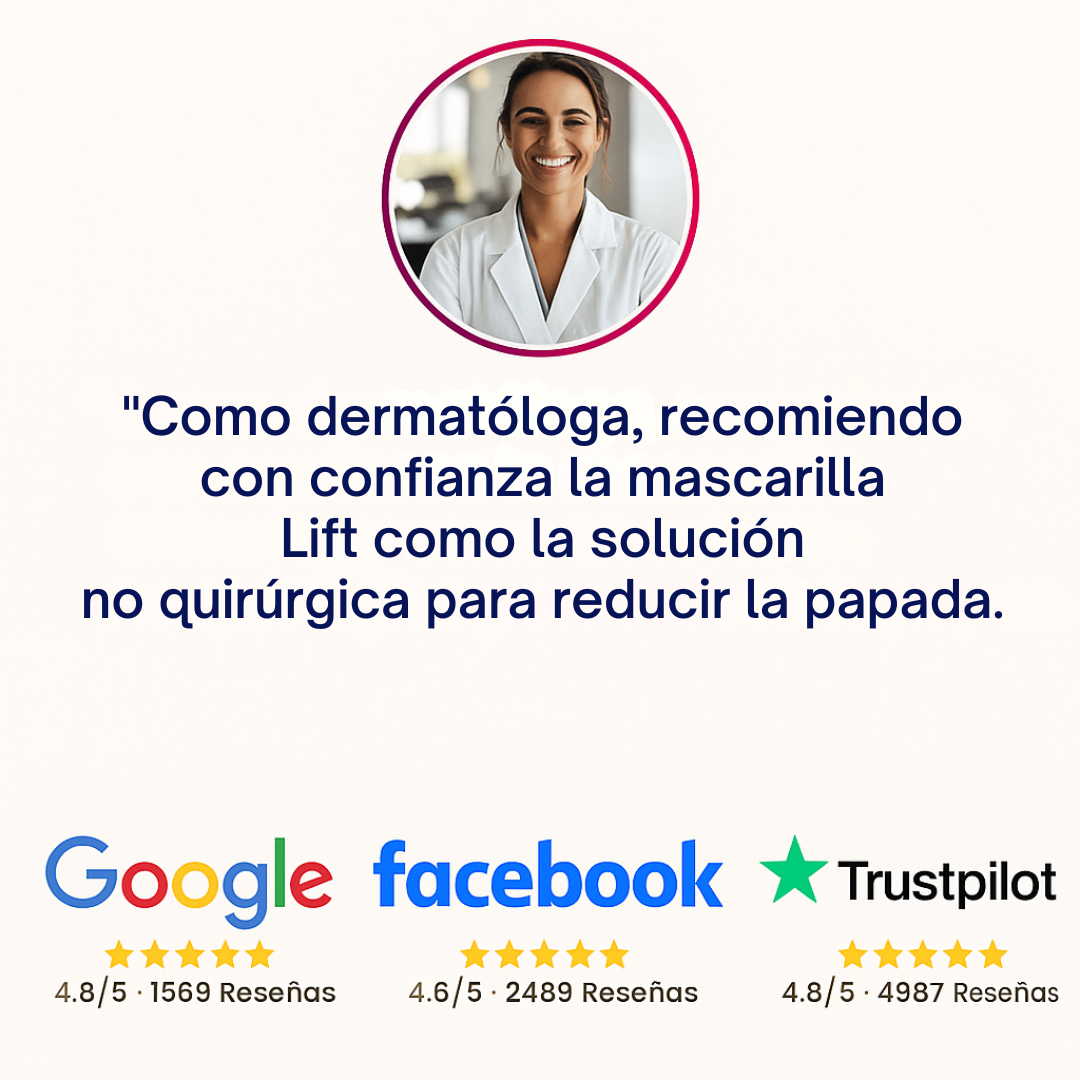 Mascarilla Anti Papada | Elimina y reduce grasa bajo el mentón (5 Unidades)