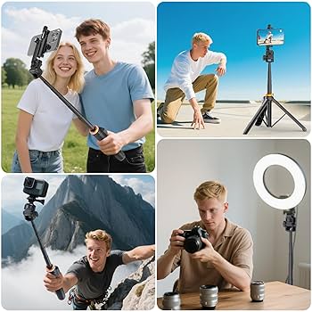 Tripode Baston Selfie Bluetooth 3 En 1