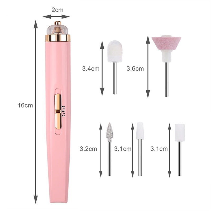 Mani Pro 5 en 1. Kit Para Uñas
