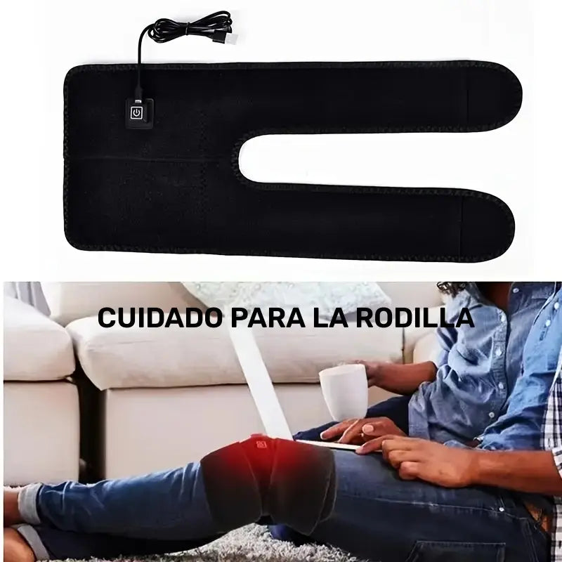 ThermoFlex Rodilla Pro. Rodillera Térmica USB.