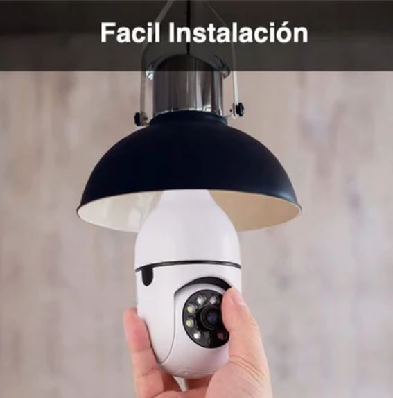Guardian View 360. Cámara Foco De Seguridad Hd 360°
