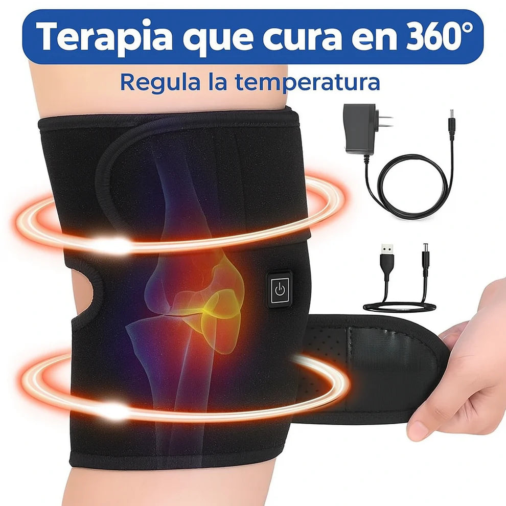 ThermoFlex Rodilla Pro. Rodillera Térmica USB.