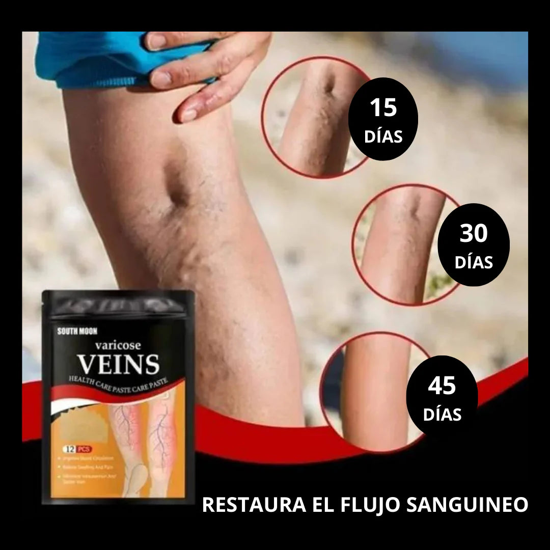 Varix Care Parches para Varices (Pack X3). 36 unidades