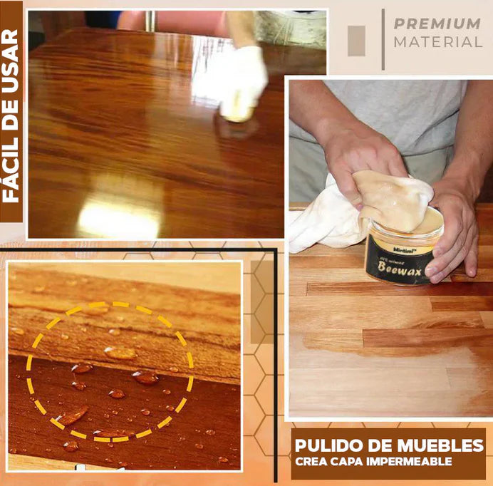 Beewax: Cera Restauradora de Madera