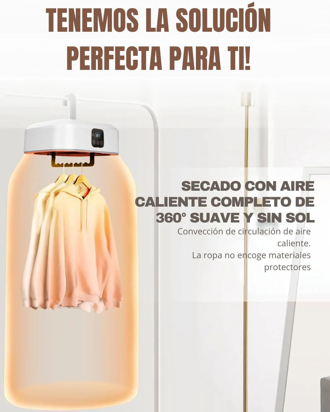 EcoDry. Secadora de Ropa Portatil