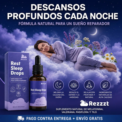Rest Sleep Drops | Duerme Profundo y Despierta con Enegía!
