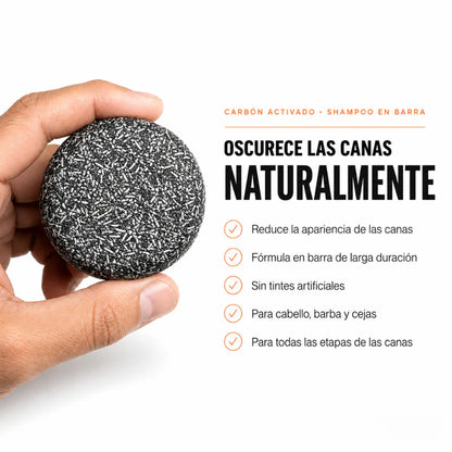 Y - BARRA DE SHAMPOO NEGRO ANTI CANAS