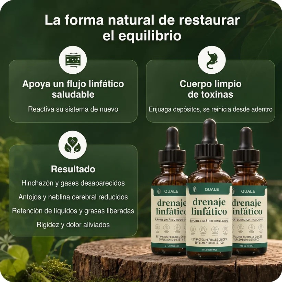 Gotitas Desintoxicantes | Desintoxicación Linfática de Forma Natural 60 ml