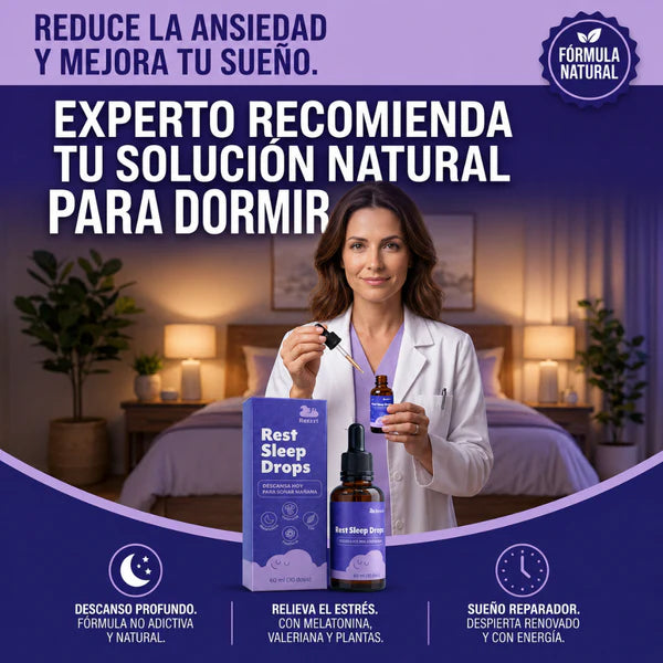 Rest Sleep Drops | Duerme Profundo y Despierta con Enegía!