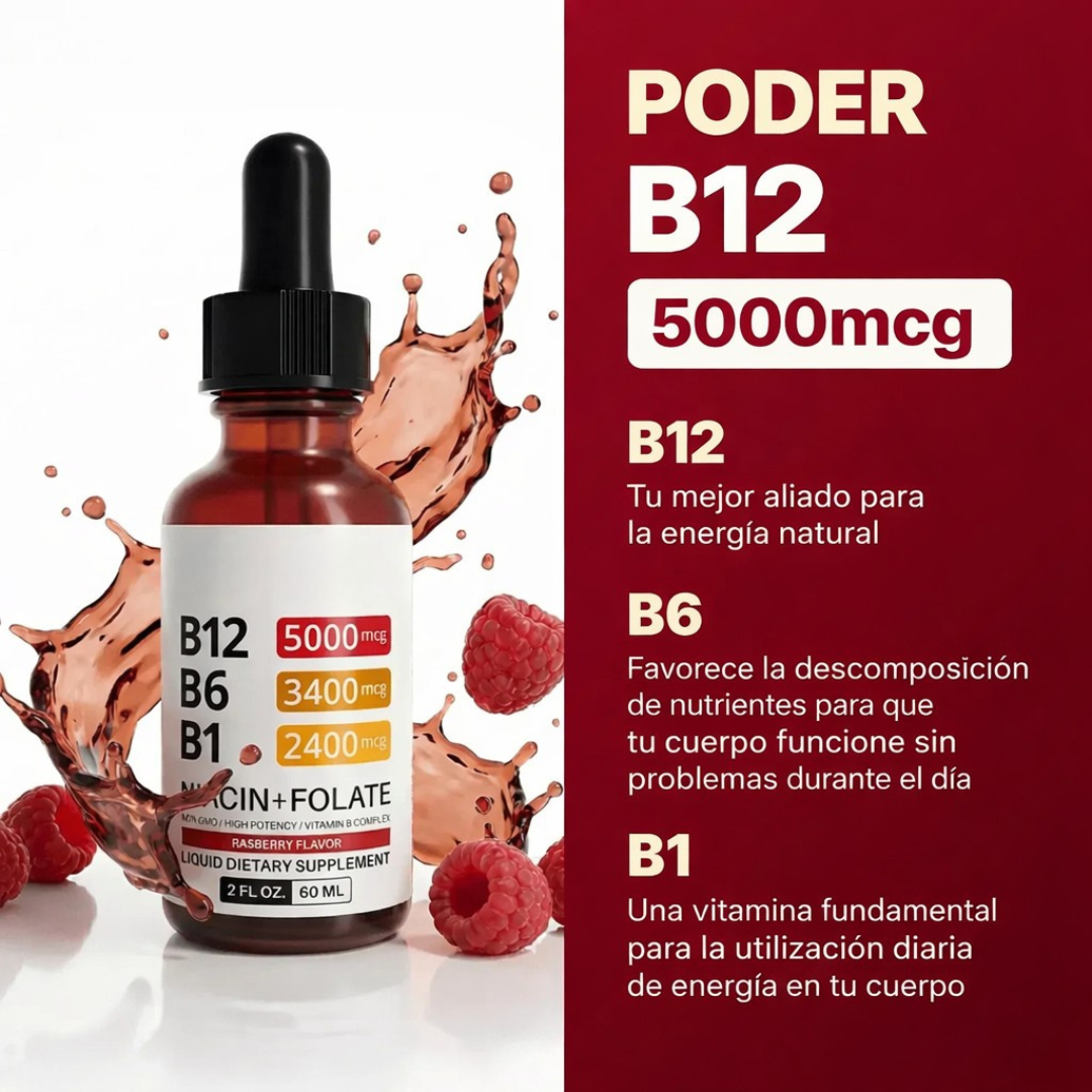 Vitamina B12 | Recupera la Claridad Mental y la Energía.