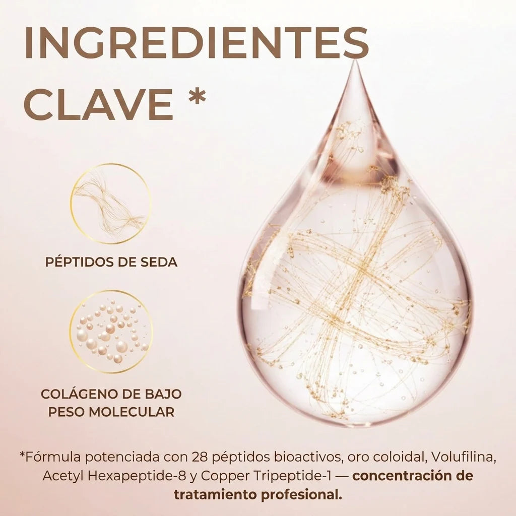 Sérum coreano con efecto lifting desde la primera aplicación
