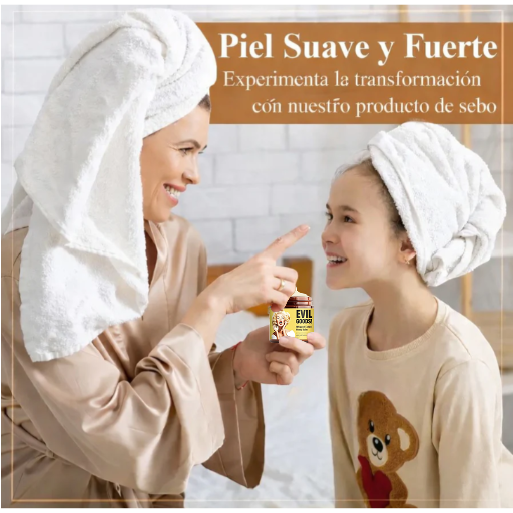 Crema de Sebo Res & Miel Piel Hidratada | Devuélvele a tu Piel la Suavidad que Creías Perdida!