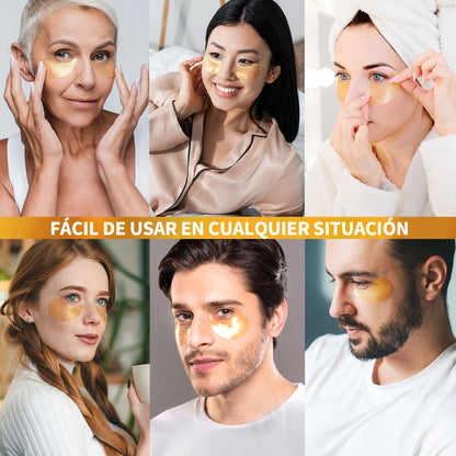 Parches de Hidrogel Para Ojos | Elimina Ojeras y Recupera una Mirada Fresca