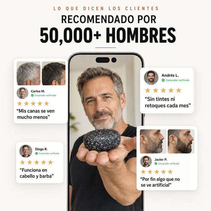 Y - BARRA DE SHAMPOO NEGRO ANTI CANAS