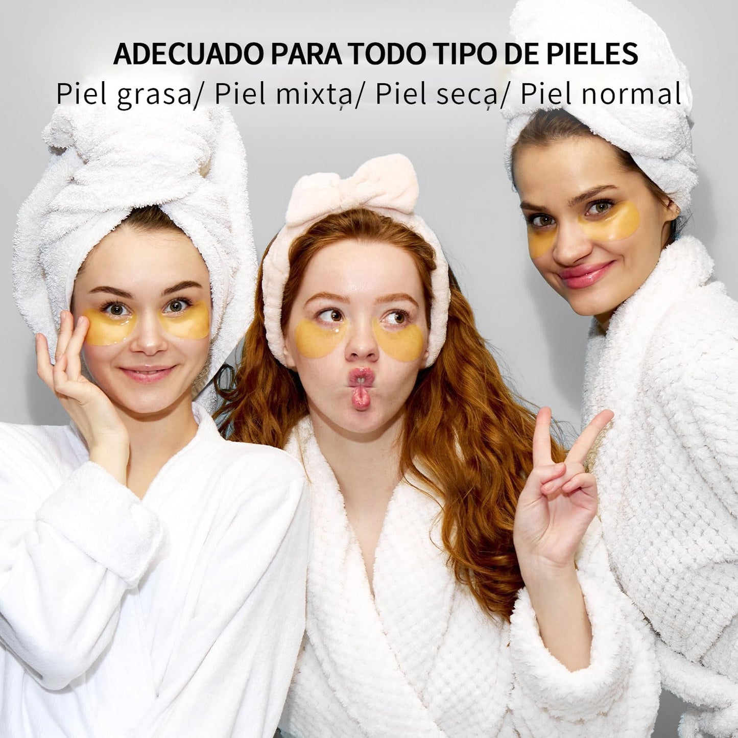 Parches de Hidrogel Para Ojos | Elimina Ojeras y Recupera una Mirada Fresca