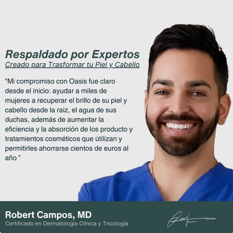 Salva tu Piel, tu Pelo y tu Salud del Desastre con Oasis! Lleva 2 a un precio único.