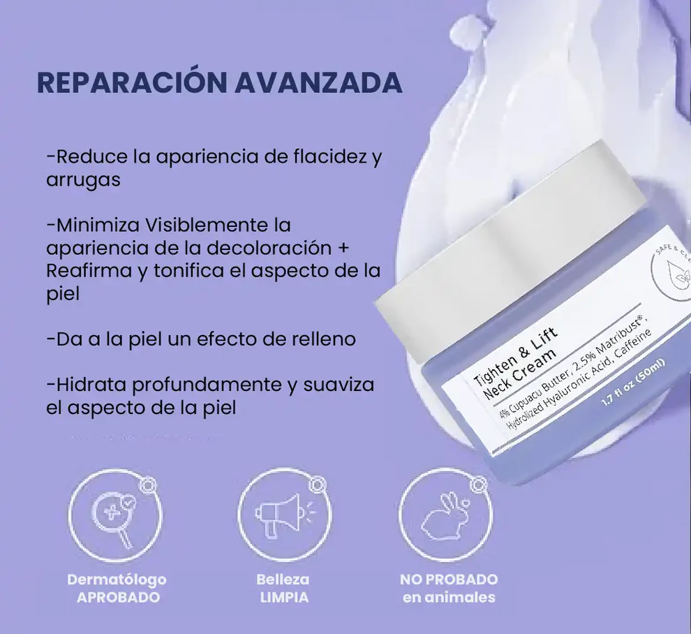 Crema Gopure | Rejuvenece tu Cuello y Escote.