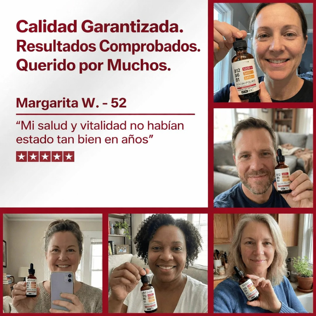 Vitamina B12 | Recupera la Claridad Mental y la Energía.