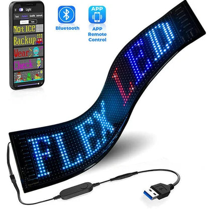 Pantalla Led Flexible Para Autos