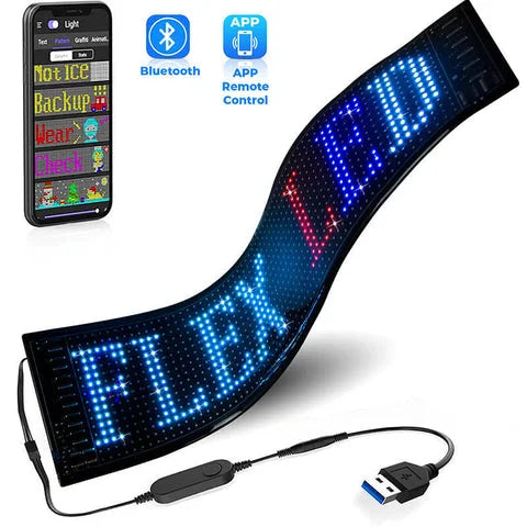 Pantalla Led Flexible Para Autos