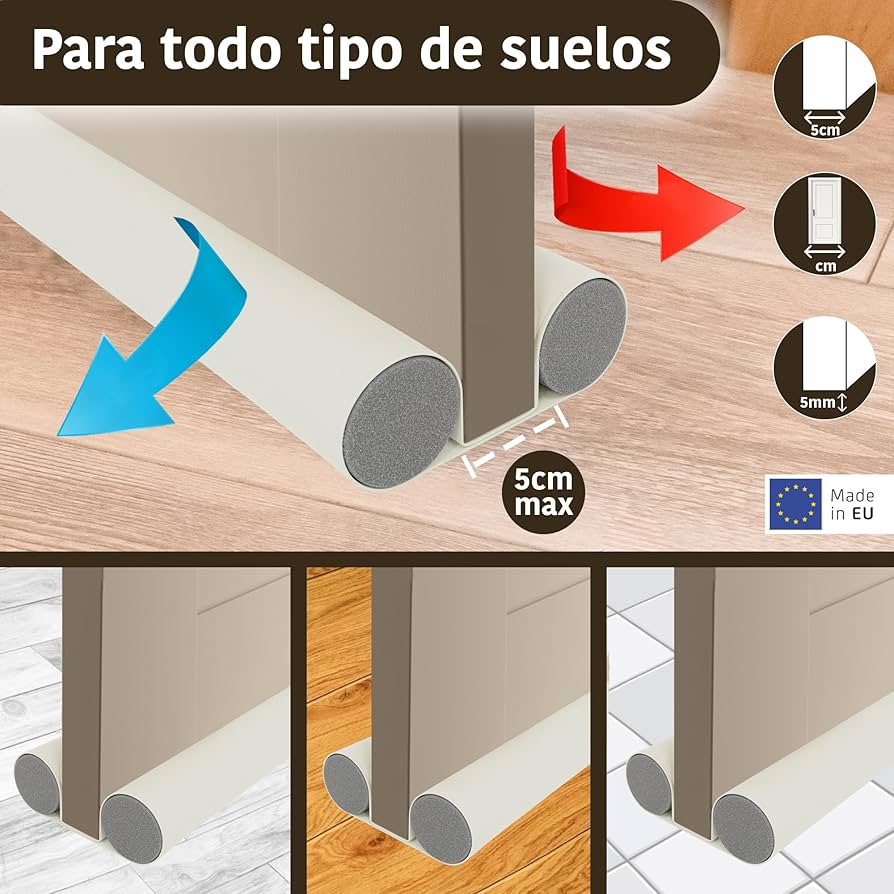 Lleva 3x1 Sellador Aislante De Puertas