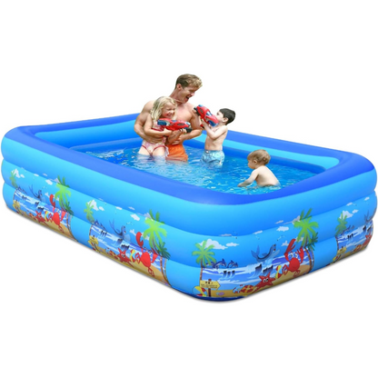 Pool Party. Piscina Inflable Niños Select (210 Cm 3 Anillos)