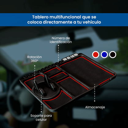 Soporte anti deslizante para auto.