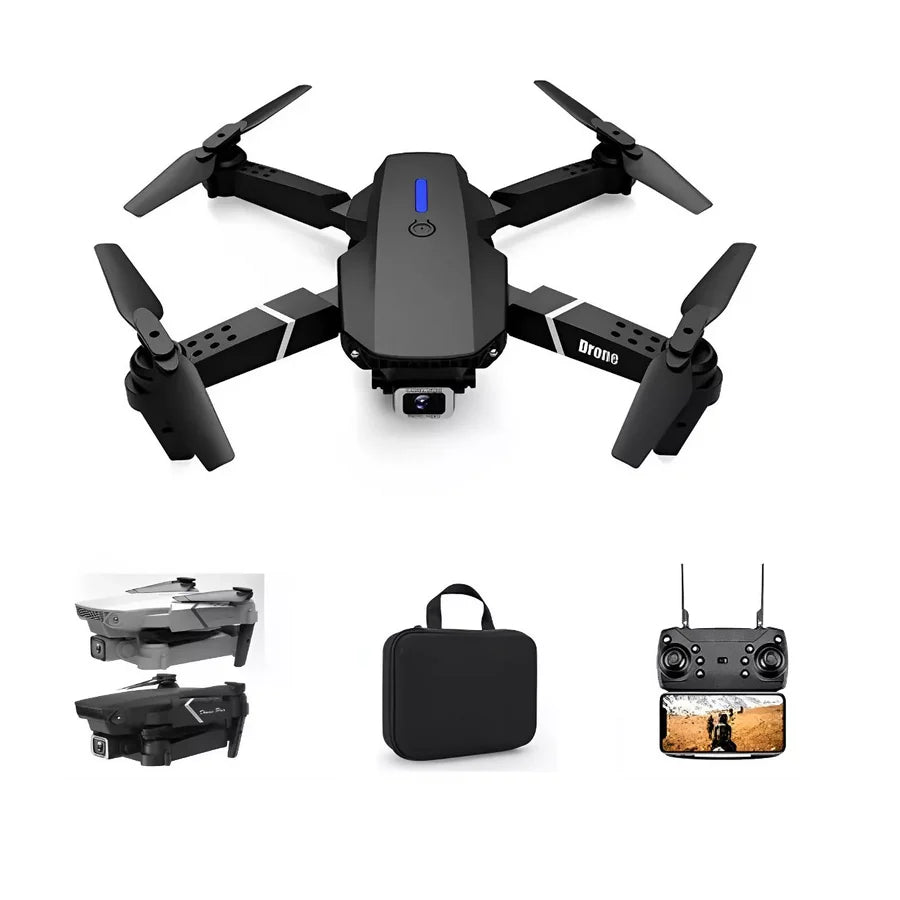 Ojo de Halcón. Dron Dual Camara 4K PRO Wifi