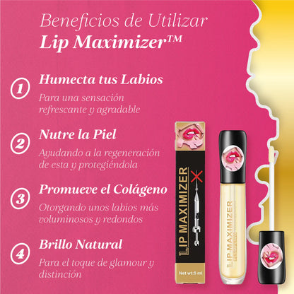Plump Gloss Voluminizador de Labios 2x1